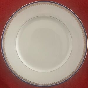 Vintage Schlaggenwald “Vienna” Porcelain Dinner Plates,Czechoslovakia, Set of 12